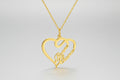 heart necklace