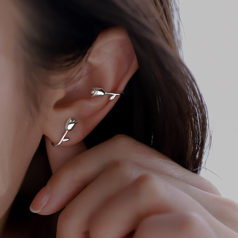 Fashion Tulip Stud Earrings