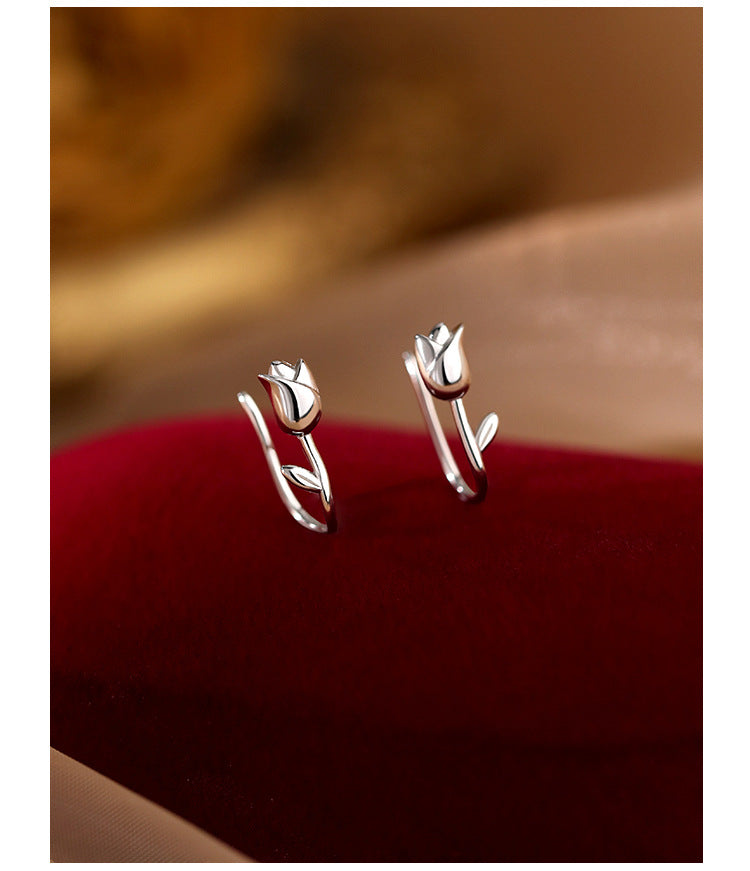 Fashion Tulip Stud Earrings